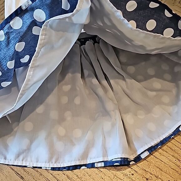 Polka dot skirty and top set size 7/8  Max Studio - Picture 8 of 9